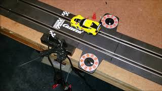 Carrera GO 143 Scale Slot Car Custom Track Layout and Multi Level quotLquot Shape Table Build [upl. by Tiffanle]