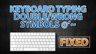 Fix Keyboard SymbolsSpecial Characters quot Not Working [upl. by Oguh]