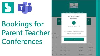 How to use Microsoft Bookings for Parent Teacher conferences [upl. by Eisnyl]