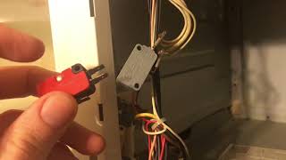 Microwave Door Switch Replacement [upl. by Dawna]