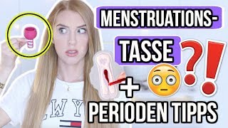 Ich teste die MENSTRUATIONSTASSE  Top oder Flop 😳  Anfänger Perioden Tipps [upl. by Haman707]