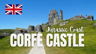 CORFE CASTLE Jurassic Coast  ENGLAND UK [upl. by Einomrah]