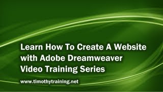 1  Introduction to Dreamweaver Tutorial CS5 [upl. by Arrek381]