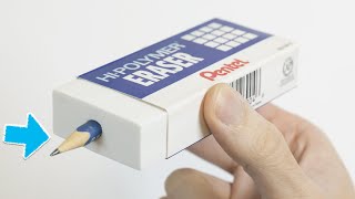 原來橡皮擦有這20個生活妙用，太實用了！ 20 Life Hacks for Eraser [upl. by Haerle220]