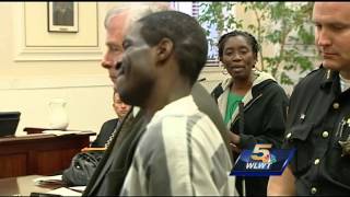 Convicted killer laughs as victims sister addresses court at sentencing [upl. by Adnilreh140]