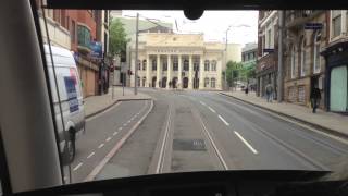 Nottingham Tram part 1 [upl. by Tcideneb97]