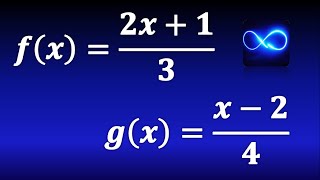 Composición de funciones Método fácil Ejemplo 3 [upl. by Kassity596]