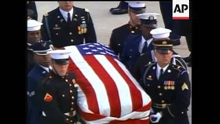 The state funeral for Gerald R Ford arrived in Grand Rapids Michigan Tuesday The marching band fr [upl. by Delainey248]