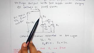 zener diode as voltage regulator [upl. by Eissirhc]