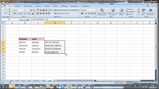 Fusionner des contenus de cellules fonction Concatener sur excel ou le quotampquot  Débutants [upl. by Neehsar85]