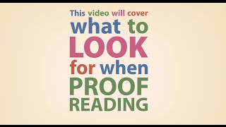 University of Sheffield  What to look for when proofreading [upl. by Behlke]