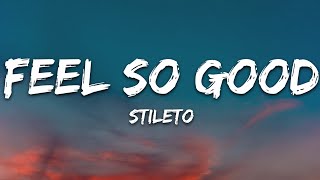 Stileto  Feels So Good Lyrics feat Luke Baker [upl. by Asila838]