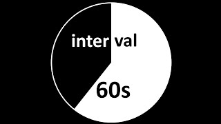 Interval Timer 1 Minute [upl. by Anirec]