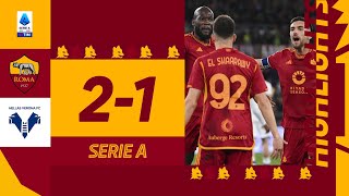 Roma 21 Verona  Serie A Highlights 202324 [upl. by Max595]