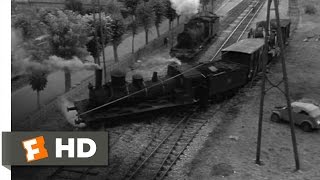 The Train 510 Movie CLIP  Train Wreck 1964 HD [upl. by Zipnick]