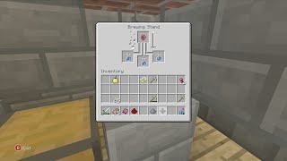 Minecraft  How To Make A Splash Potion Of Weakness [upl. by Kilk]