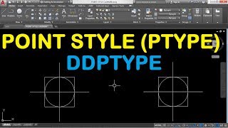 How to Change Point Style in AutoCAD 2018 [upl. by Betsey]