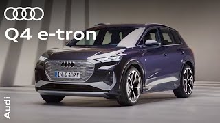 Audi Q4 etron Walkaround [upl. by Eenhpad]