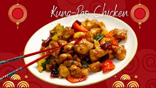 KUNG PAO CHICKEN RECIPE  HOW TO MAKE KUNG PAO CHICKEN  CHICKEN KUNG PAO [upl. by Tenner]