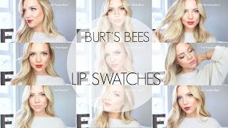 BURTS BEES LIPSTICK  REVIEWTRY ON [upl. by Hijoung589]