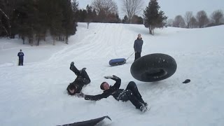 Snow Tubing Fail Compilation [upl. by Solenne]