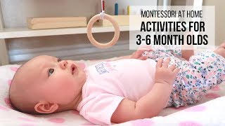 MONTESSORI AT HOME Activities for Babies 36 Months [upl. by Roobbie]