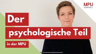 MPU Gespräch  Der psychologische Teil [upl. by Nnayllas199]