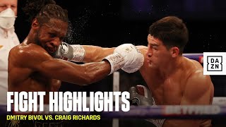 HIGHLIGHTS  Dmitry Bivol vs Craig Richards [upl. by Shaver]