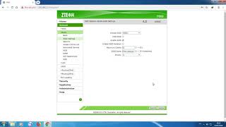 Changing WiFi Network Name and Password  ZTE [upl. by Daryn305]