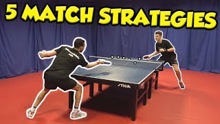 5 Most Effective Strategies To Win At Table Tennis [upl. by Aekan]