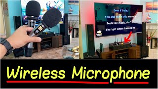 ✅Best Wireless Microphone for Karaoke by Tonor  My Karaoke Entertainment Setup Update HD Review [upl. by Aner]