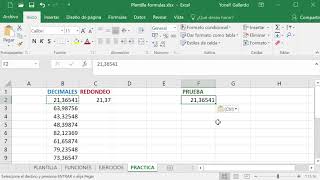 Función REDONDEARMAS en Excel [upl. by Winwaloe]