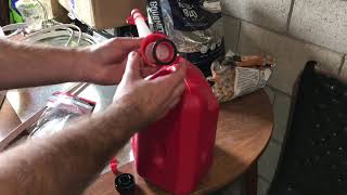 How To make A Better Gas Can  Replacing Gas Can Spout [upl. by Sidran]