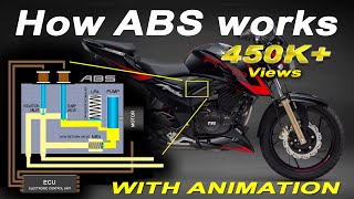 How ABS Works  AntiLock Braking System Explained  Single Channel and Dual Channel [upl. by Yevad979]