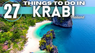 Best Things To Do in Krabi Thailand 2025 4K [upl. by Lettig]