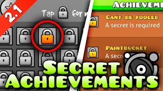 DESBLOQUEA TODOS LOS LOGROS SECRETOS Geometry Dash 21 [upl. by Ahsyen]