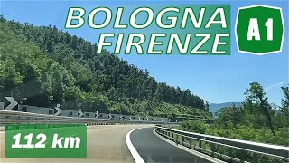 A1  BOLOGNA  FIRENZE  Autostrada del Sole [upl. by Ennavoj]