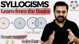 Syllogism  1 Basics of Syllogisms amp Venn Diagrams  Deductive Logic [upl. by Nelehyram]