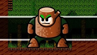 Megaman 2 NES WOODMAN  Full Stage Walkthrough [upl. by Kelwunn]