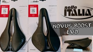 SELLE ITALIA NOVUS BOOST EVO SUPERFLOW  SELLE ITALIA SADDLE [upl. by Deste]