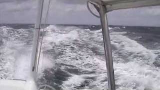 Trimaran sailing fast on solo passage [upl. by Elesig]