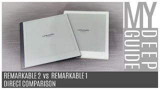 Remarkable 2 vs Remarkable 1  Direct Comparison [upl. by Rebmik]