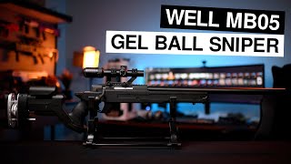 How Accurate is a 400fps Gel Blaster Sniper [upl. by Akemed]