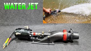 Water Jet Thruster For DIY RC Boat [upl. by Juliane]