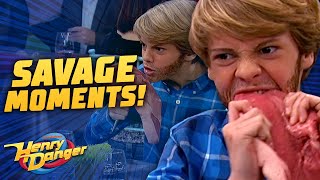 Henrys Most SAVAGE Moments 🔥  Henry Danger [upl. by Yecats]