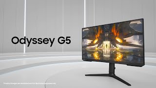 Odyssey G5 A complete gamechanger  Samsung [upl. by Eirrem]