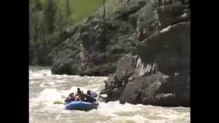 Gallatin River Rafting with Montana Whitewater Raft Company near Big Sky and Yellowstone Park [upl. by Chester464]