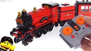 LEGO 2018 Hogwarts Express motorized amp running 75955 [upl. by Tarr300]