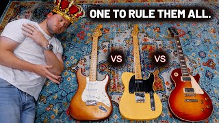 Strat vs Tele vs Les Paul a completely original idea [upl. by Aimat]