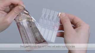 How to use unit dose eye drops [upl. by Herrington]